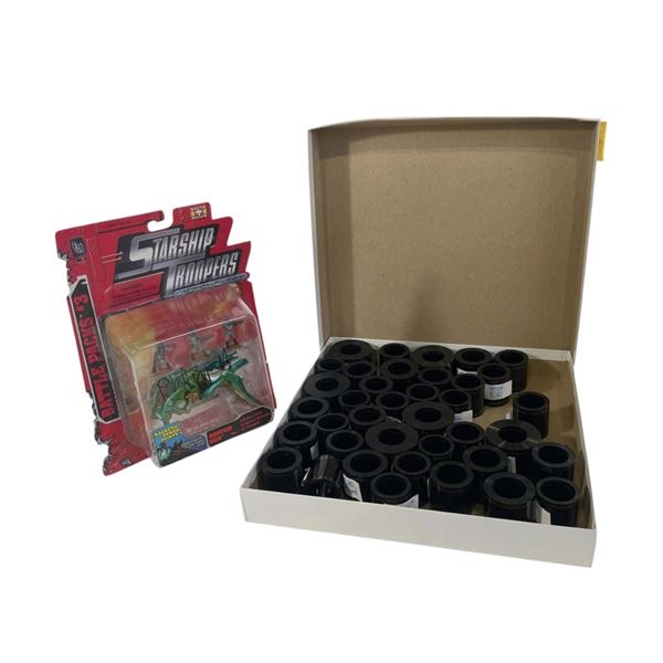 Starship Troopers (Phil Tippett Collection 1997) - Visual Effects Reels and Signed Toy - Lot  A