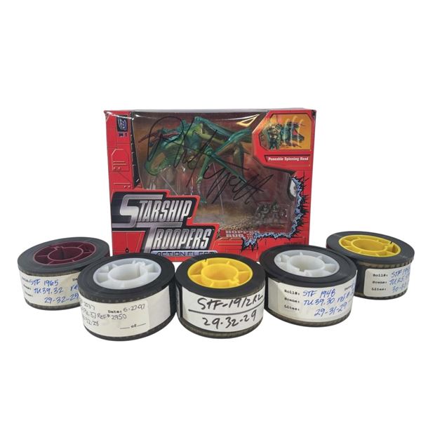 Starship Troopers (Phil Tippett Collection 1997) - Visual Effects Reels and Signed Toy - Lot E