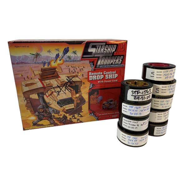 Starship Troopers (Phil Tippett Collection 1997) - Visual Effects Reels and Signed Toy - Lot F