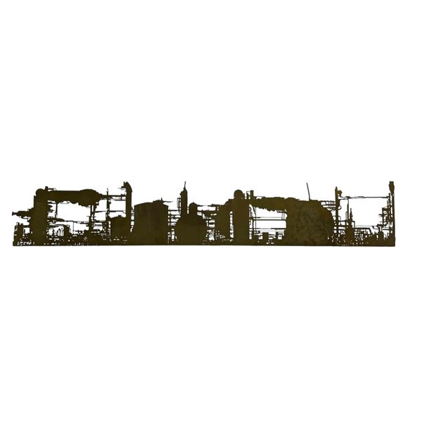 Blade Runner (1982) - Hades Etched Brass Refinery Landscape Miniature