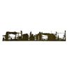 Image 1 : Blade Runner (1982) - Hades Etched Brass Refinery Landscape Miniature