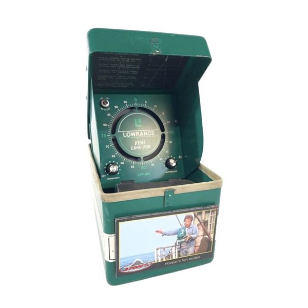 Jaws (1975) - Lowrance Fish-Lo-K-Tor Fish Finder (Chris Kiszka Collection)