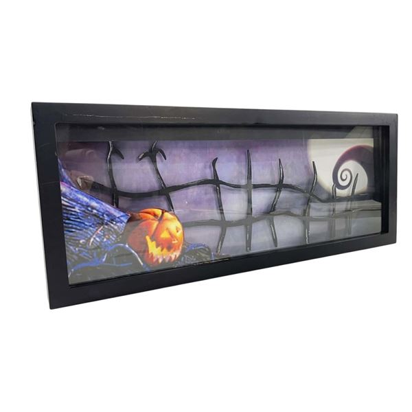 The Nightmare Before Christmas (1993) - Miniature Fence (In Custom Shadowbox)