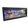 Image 1 : The Nightmare Before Christmas (1993) - Miniature Fence (In Custom Shadowbox)