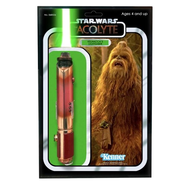Star Wars - The Acolyte (2024) - Wookiee Jedi Master Kelnacca & Jecki Lon Lightsaber