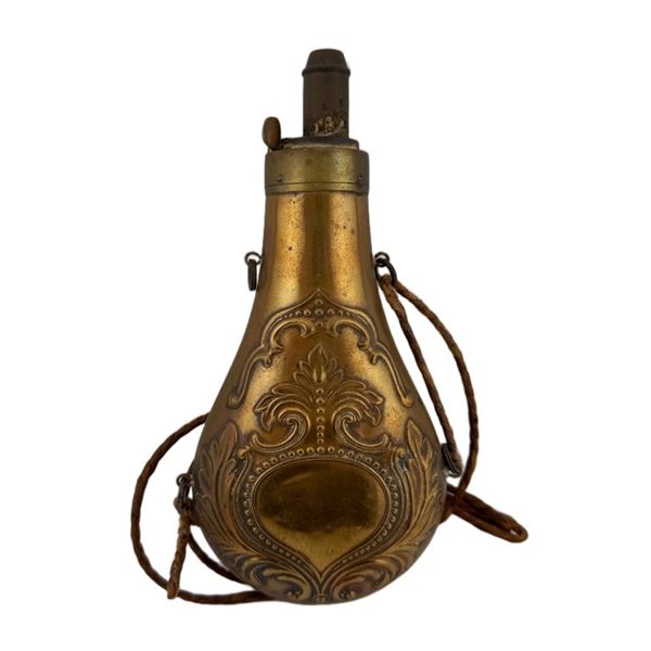 Antique Civil War Powder Flask (1861-1865)
