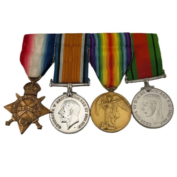 British Military WWI / WWII Medal Lot