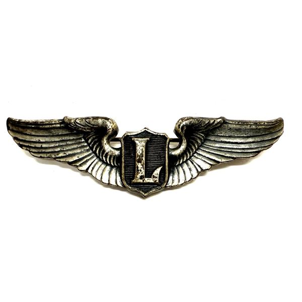 WWII Sterling US Air Force Liaison Pilot Wing Pin
