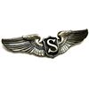 Image 2 : WWII Sterling US Air Force Service Pilot Wing Pin