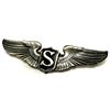 Image 3 : WWII Sterling US Air Force Service Pilot Wing Pin