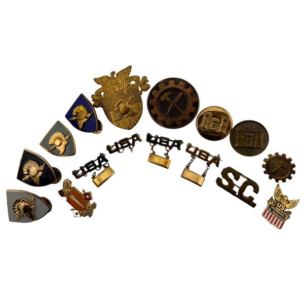 United States Military School Insignia & Badges
