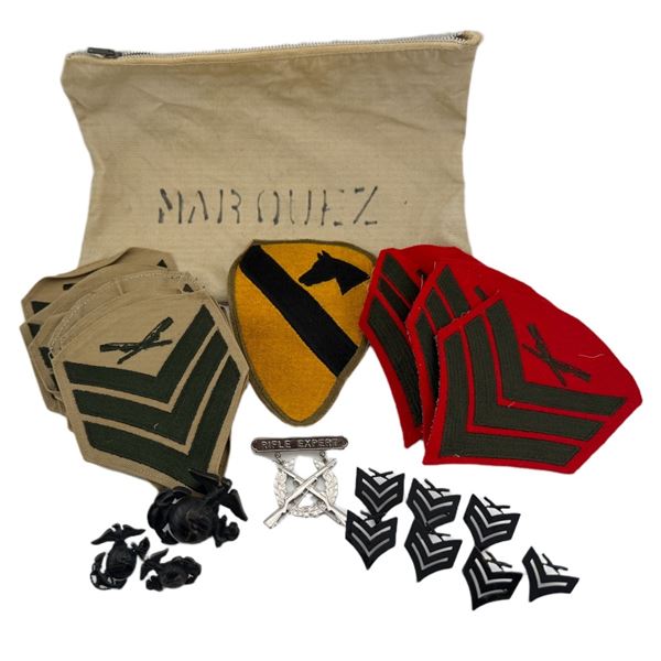 Vietnam War U.S. Marine Corps & Army Insignia