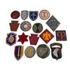 Image 10 : WWII Army Shoulder Sleeve Patch Lot