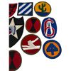 Image 3 : WWII Army Shoulder Sleeve Patch Lot