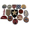 Image 5 : WWII Army Shoulder Sleeve Patch Lot