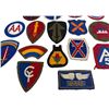 Image 2 : WWII Mixed Military Insignia Patch Lot
