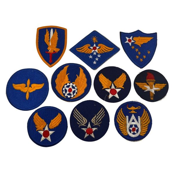WWII Era USAAF Insignia Patch Lot