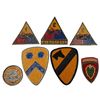 Image 2 : WWII Army Armored Division Insignia Patch Lot