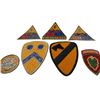 Image 3 : WWII Army Armored Division Insignia Patch Lot