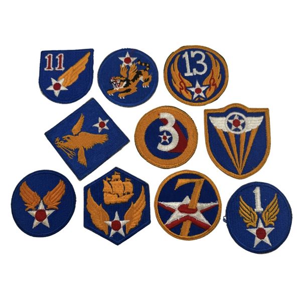 WWII U.S. Air Force Insignia Patch Lot
