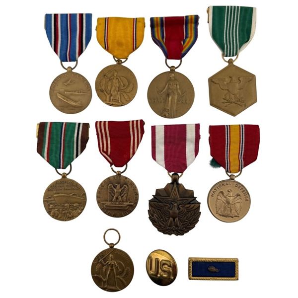 WWII / Vietnam U.S. Military Medals Lot