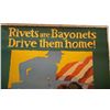 Image 4 : WWI "Rivets Are Bayonets" Poster