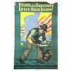 Image 1 : WWI Propaganda Poster - "Rivets are Bayonets"