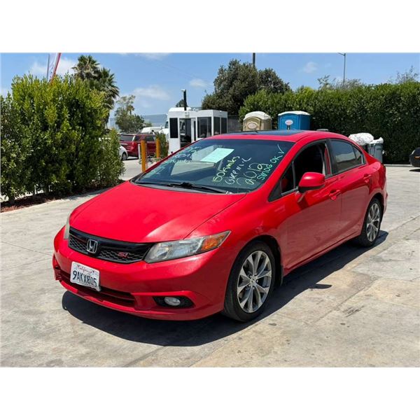 HOND CIVIC SI 2012 T-REPO-SMOG-2 DAYS