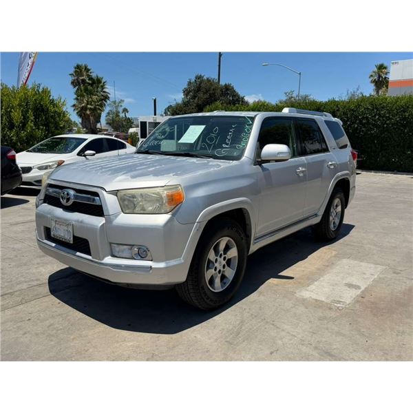 TOYT 4RUNNER 2010 O/S-T SMOG-2 DAYS