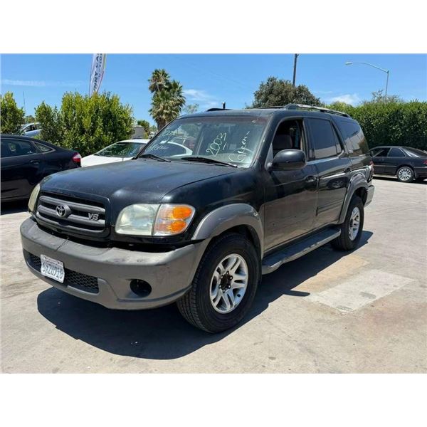 TOYT SEQUOIA  2003 APP/DUP-T/EXP-ONLY