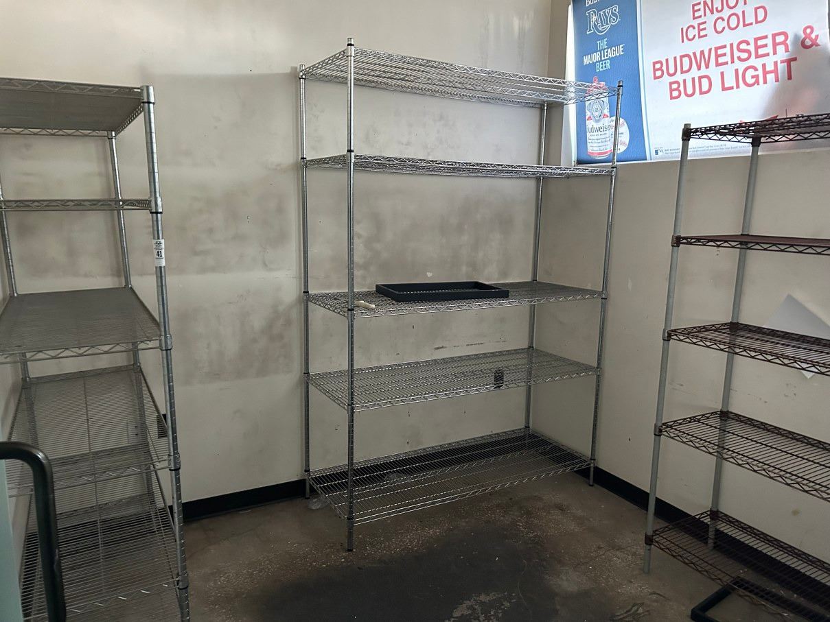 3-Metro Storage Racks - 3 X