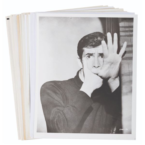 A Large Collection of Alfred Hitchcock Film Publicity Photos.