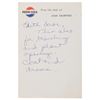 Image 5 : Joan Crawford's Notes to Edith Head.