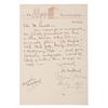 Image 1 : A Multi-Signed Letter from "The Misfits" Set.