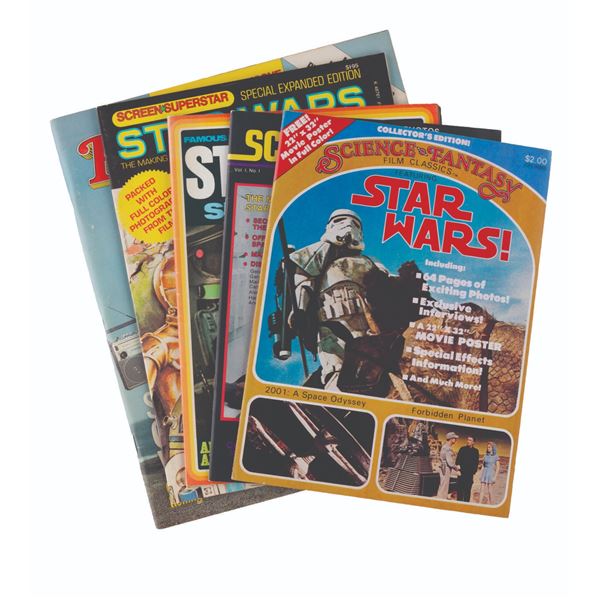 A Rare "Star Wars" Magazine Collection.