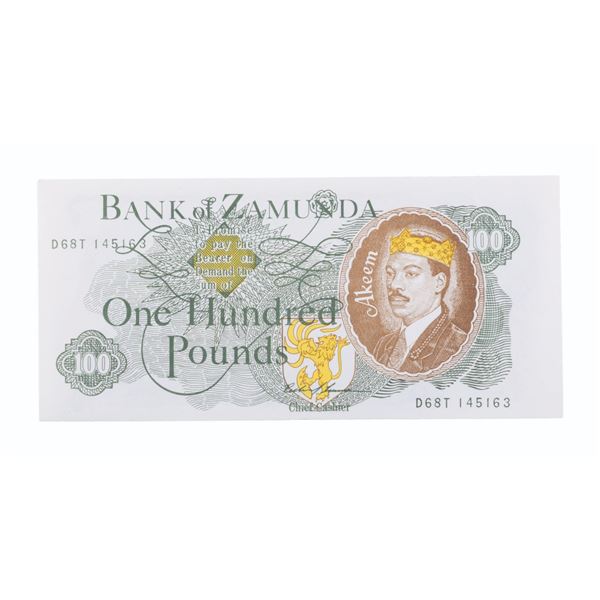 A "Coming to America" Prop $100 Bill.