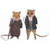 Image 2 : A "Dinner for Schmucks" American Gothic Taxidermy Mice Diorama.