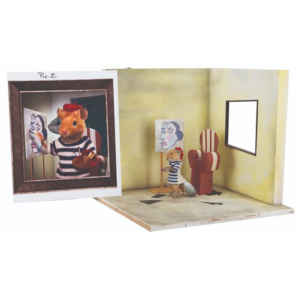 A "Dinner for Schmucks" Picasso Diorama Set.