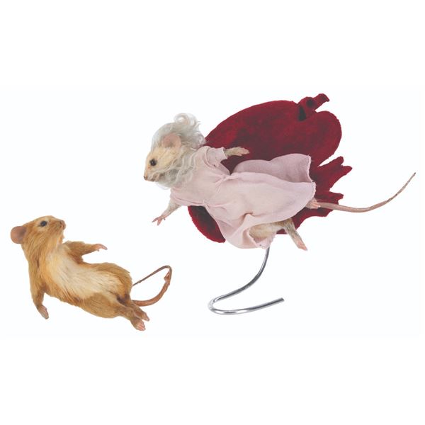The "Dinner for Schmucks" Creation of Adam Prop Mice.
