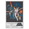 Image 1 : A Carrie Fisher Signed "Star Wars" Poster.