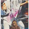 Image 2 : A Carrie Fisher Signed "Star Wars" Poster.