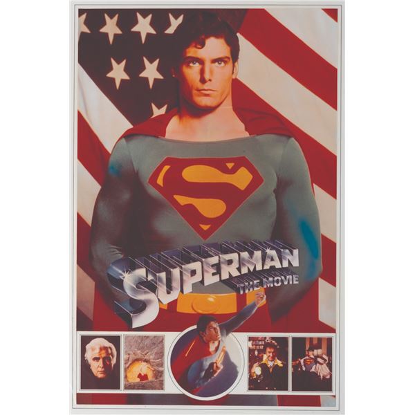 A "Superman: The Movie" Poster Production Proof.