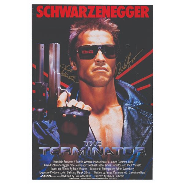 A Multi-Signed "The Terminator" One-Sheet.