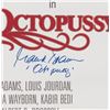 Image 2 : A Signed "Octopussy" One-Sheet.