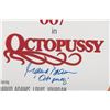 Image 3 : A Signed "Octopussy" One-Sheet.