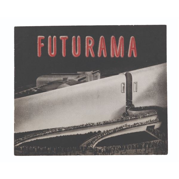 A 1939 New York World's Fair Futurama Program.
