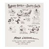 Image 8 : A Collection of Signed Comic Strip Cartoonists' Drawings.