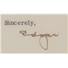 Image 3 : J. Edgar Hoover's Signed Letter to Chasen's Restaurant.