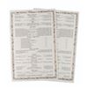 Image 1 : A Pair of Chasen's Restaurant Menus.