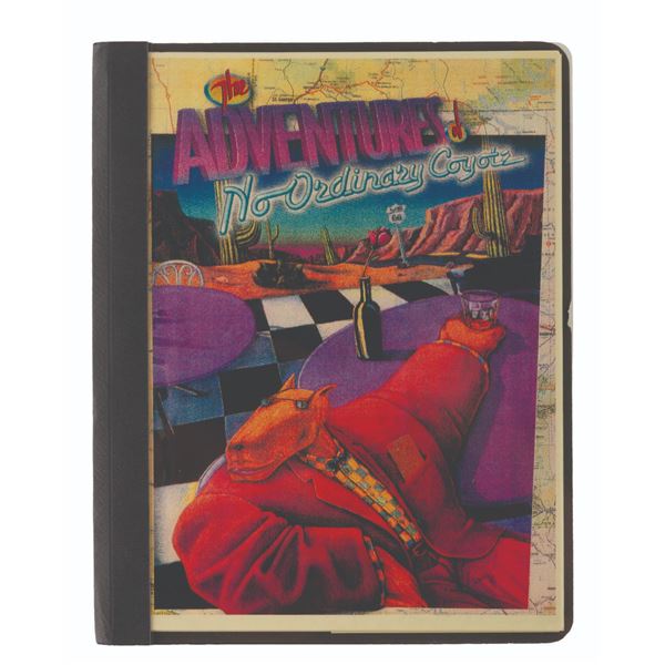 A Rare Markus Pierson "Adventures of No Ordinary Coyote" Pitch Book.